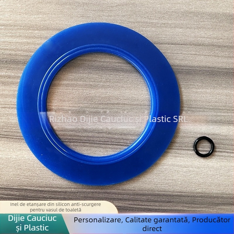 Set garnituri din silicon pentru valva de spălare a toaletei — model dj00030, rezistență la temperaturi înalte, etanșare anti-scăpări, brand Dijie Rubber & Plastic