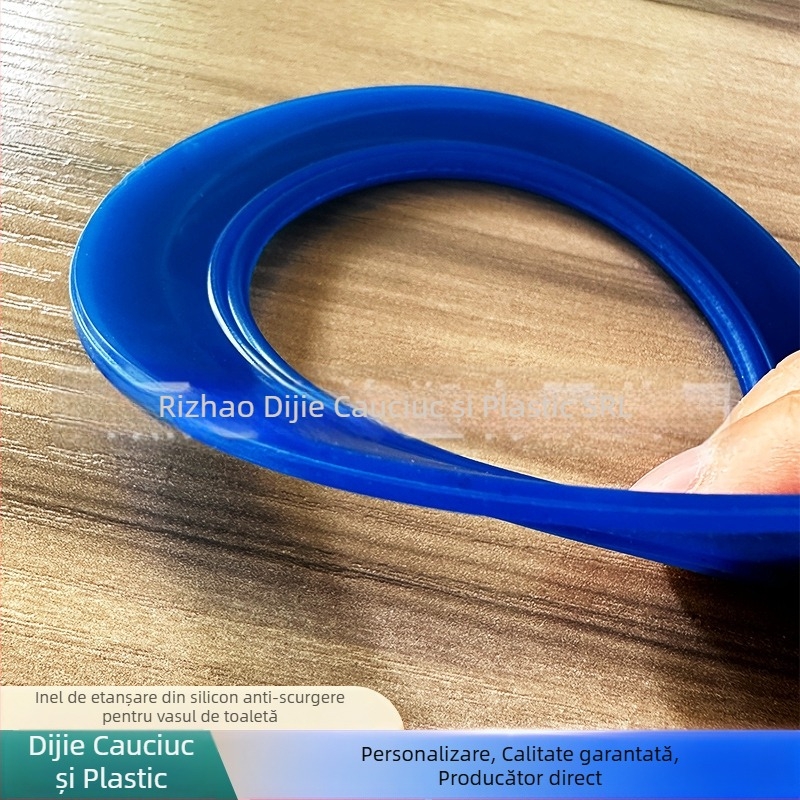Set garnituri din silicon pentru valva de spălare a toaletei — model dj00030, rezistență la temperaturi înalte, etanșare anti-scăpări, brand Dijie Rubber & Plastic