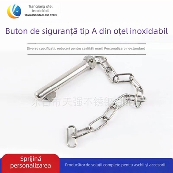 Tongue Pin din oțel inoxidabil 304, GB3473-83, tip maritim A, tratament Shock Light