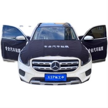 Capac protecție pentru instalarea foliei auto, material catifea impermeabil din țesătură compozită, procesare personalizabilă, model general, pentru protecția suprafeței vopsite în timpul montajului foliilor