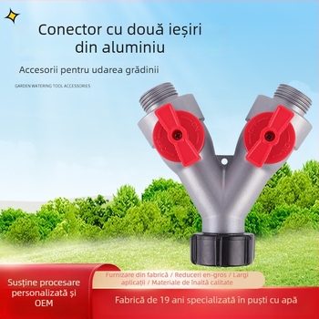 Pistol de pulverizare industrial cu cap din aliaj de aluminiu și întrerupător ABS; mâner ABS; distanța de pulverizare 13; presiune apă 8; greutate 249 g; potrivit pentru spălarea mașinilor, udarea grădinilor