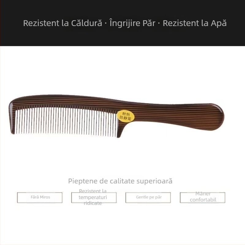 Pieptene pentru păr anti-static, profesional pentru frizerie, durabil, din plastic (Anti-static, Profesional, Durabil, Plastic)