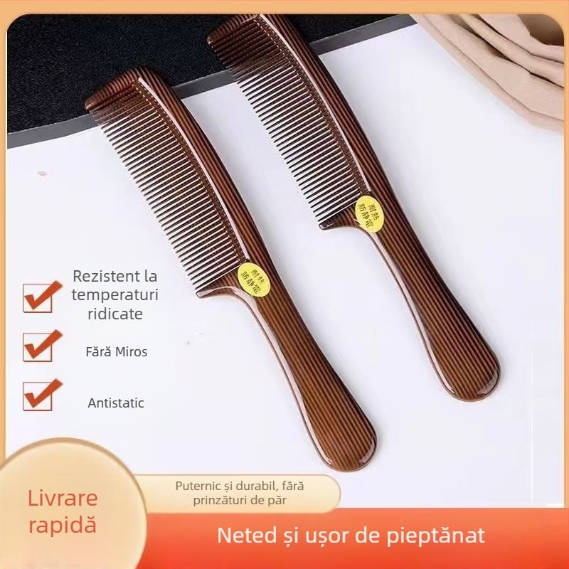 Pieptene pentru păr anti-static, profesional pentru frizerie, durabil, din plastic (Anti-static, Profesional, Durabil, Plastic)