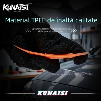 Instrument pentru montaj film auto — șpaclu pentru etanșarea marginilor și finisare detaliată a filmului (Material: Plastic; Tip: șpaclu; Personalizare: Da; Marcă privată autorizată: Da; Marcă: Coolness)