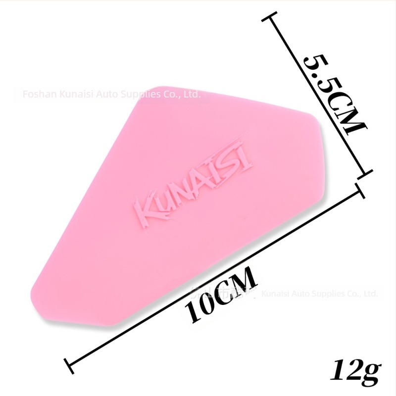 Instrument pentru montaj film auto — șpaclu pentru etanșarea marginilor și finisare detaliată a filmului (Material: Plastic; Tip: șpaclu; Personalizare: Da; Marcă privată autorizată: Da; Marcă: Coolness)