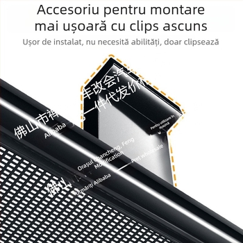 Plasă anti-insect pentru grila frontală Volkswagen Teramont Pro (Material: ABS)