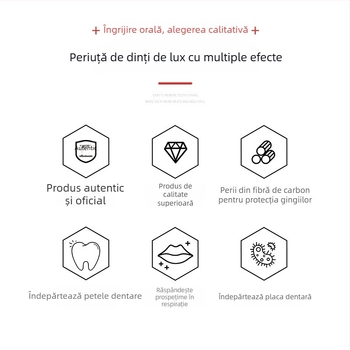 Periuță de dinți de unică folosință, SQ109, pentru adulți, cu peri moi, de la Pseudo-ginseng, 300 de bucăți pe card