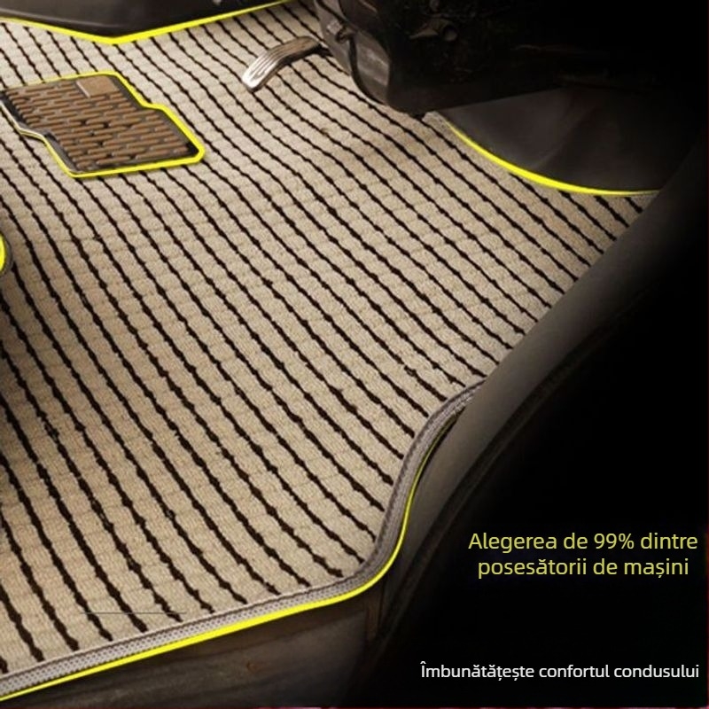 Covorașe de podea pentru van, a 2-a generație, material PVC, grosime 20 mm, greutate 10 kg, potrivește Audi A6L