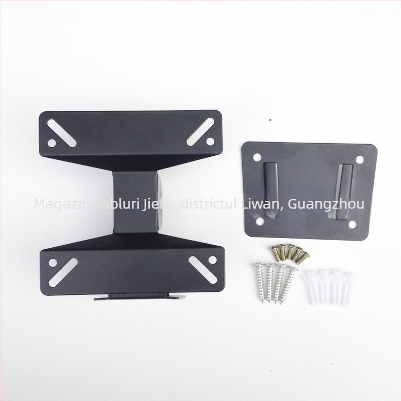 Suport de perete pentru televizor cu reglaj mecanic, capacitate 5–10 kg, material oțel laminat la rece, model F01