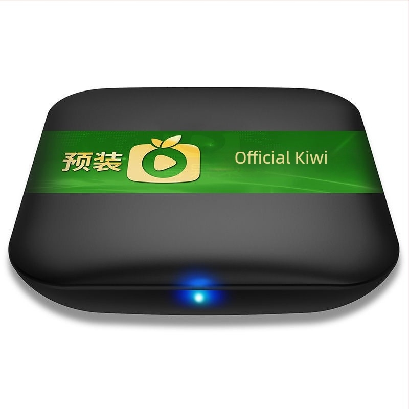 Kiwi set-top box - 4G HD player, procesare OEM, marcă Jie's, logo Can, garanție națională comună
