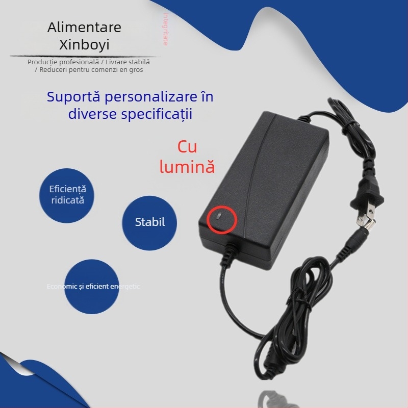Adaptor de alimentare switch 12V 3A/5A pentru Set-Top Box, DVR de supraveghere, Cameră și Monitor – Intrare 100-240V, OEM Disponibil