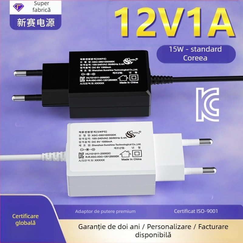 Sunshiny XSC-0500200SEKD adaptor de alimentare pentru ramă foto digitală, intrare 100-240V, ieșire 5V