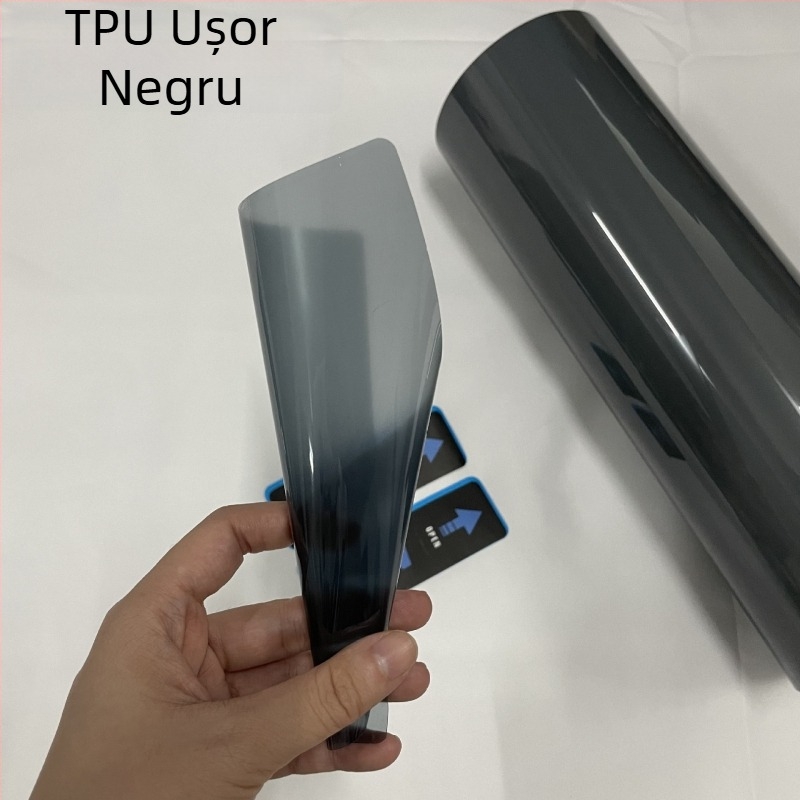 Film pentru faruri auto TPU TPH – film de protecție pentru faruri, grosime 6.5 mil, protecție UV excelentă, transmisie a luminii excelentă, adeziv cu vâscozitate scăzută, pentru faruri față și spate, personalizare disponibilă, garanție 3 ani
