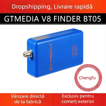 GTmedia V8 FINDER BT05 detector de stele Bluetooth cu baterie încorporată, compatibil cu Android și iOS — Model V8 FINDER BT05, interfață HDMI, Android OS, dual-core, 640x480, 512MB RAM