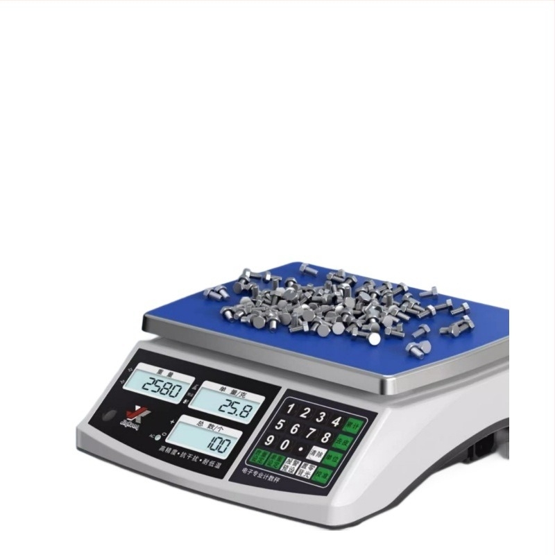 Cântar de numărare de înaltă precizie, precizie 0,1 g, utilizare comercială/industrială, capacitate 40 kg, model JCS-30, cântar electronic