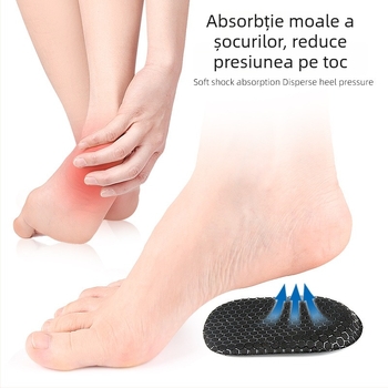 Inserție de toc cu fagure – autoadeziv, înălțire a tălpii, pentru pantofi sport, piele și casual, toate anotimpurile