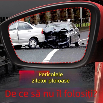 Film impermeabil pentru oglinda retrovizoare a mașinii