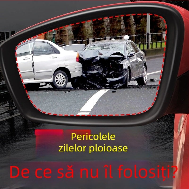 Film impermeabil pentru oglinda retrovizoare a mașinii