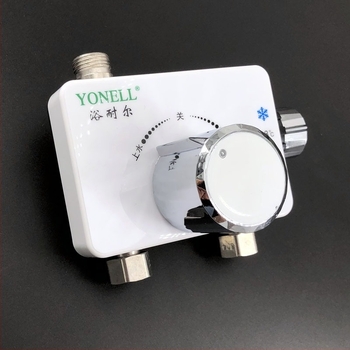 Valvă termostatică de amestec solar montată pe suprafață pentru duș, Yonell, 0.6 MPa, 1–99°C