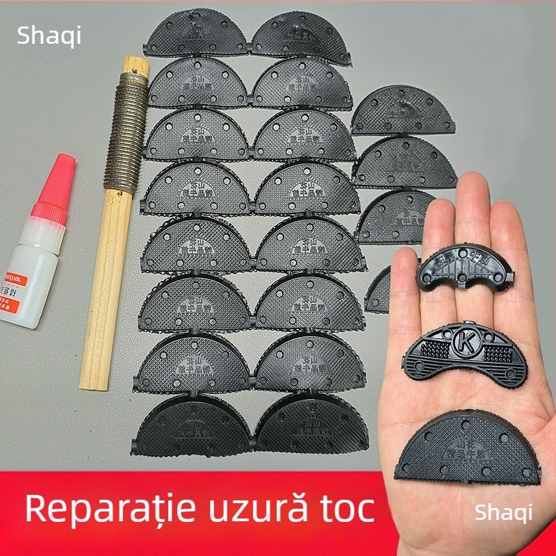 Patch de reparație uzură talpă cu protecție călcâi - Tsq5-9, pentru pantofi din materiale textile, primăvară, fără marcă