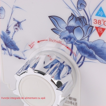 Valvă de amestec cu temperatură constantă pentru boiler solar/ electric – Model 2016; Presiune 0.1-8 MPa; Rece 0-35°C, Cald 45-95°C; Debit 2; Ø20 mm; Brand Xin Si Bath; Stil Modern Minimalist