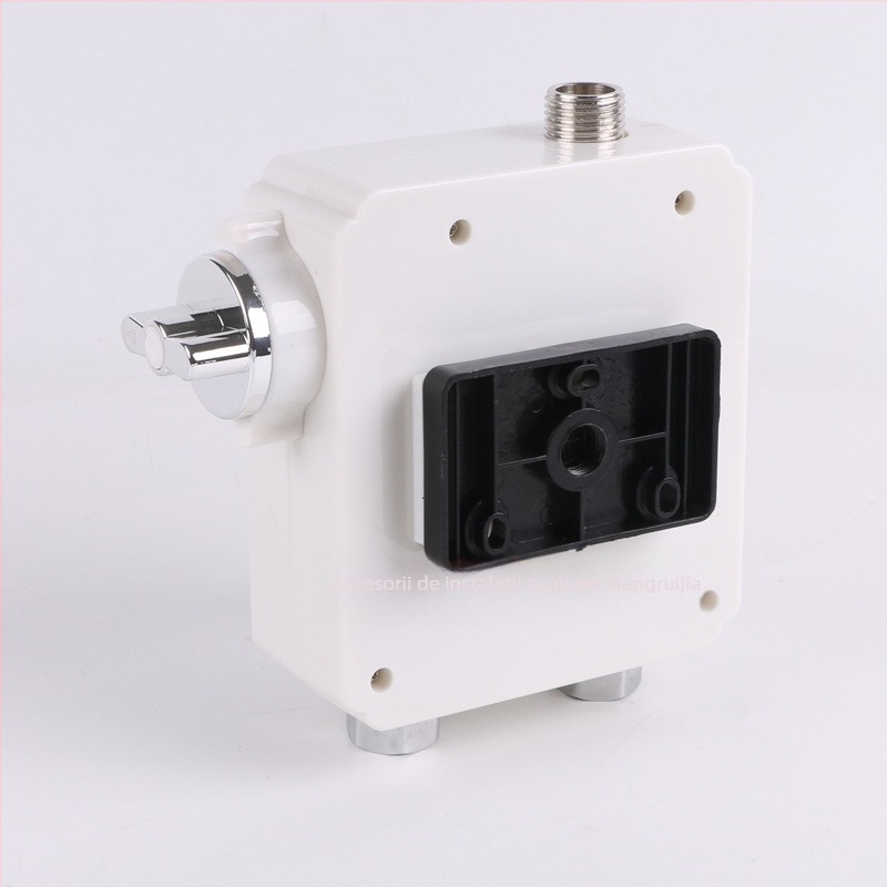 Valvă de amestec cu temperatură constantă pentru boiler solar/ electric – Model 2016; Presiune 0.1-8 MPa; Rece 0-35°C, Cald 45-95°C; Debit 2; Ø20 mm; Brand Xin Si Bath; Stil Modern Minimalist