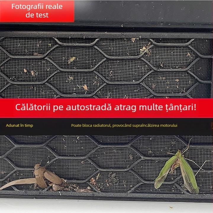 Plasă de radiator frontal pentru Civic a 11-a generație – protecție anti-insecte, Diamond Silk; deschidere 0,2 mm; diametru fir 0,2 mm; durată de viață 20; marcă Yuhu