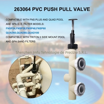 Ventil pentru backwash al filtrului de piscină – Model 263064; Compatibil cu filtrul Pentair DE-FNS; Brand Spunky