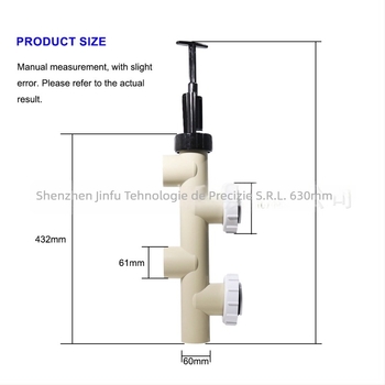 Ventil pentru backwash al filtrului de piscină – Model 263064; Compatibil cu filtrul Pentair DE-FNS; Brand Spunky