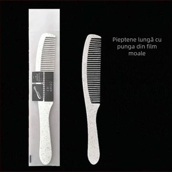 Pieptene de unică folosință din plastic pentru hoteluri, design simplu, portabil pentru călătorii
