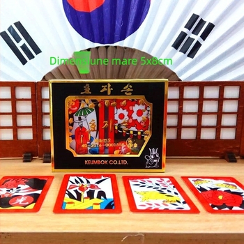 Cărți populare coreene cu flori și pachet de poker pentru jocuri de societate (Material: Altele; Clasificare: Poker; 14+; Vârsta 36–60)