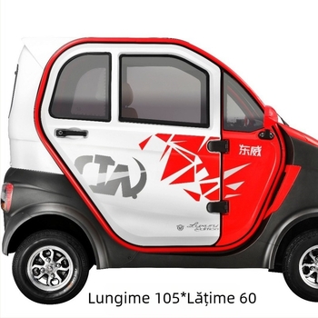 Draperie închisă pentru scuter electric destinat persoanelor în vârstă, cu plasă antipolen și antițânțari – pentru modele electrice cu trei sau patru roți