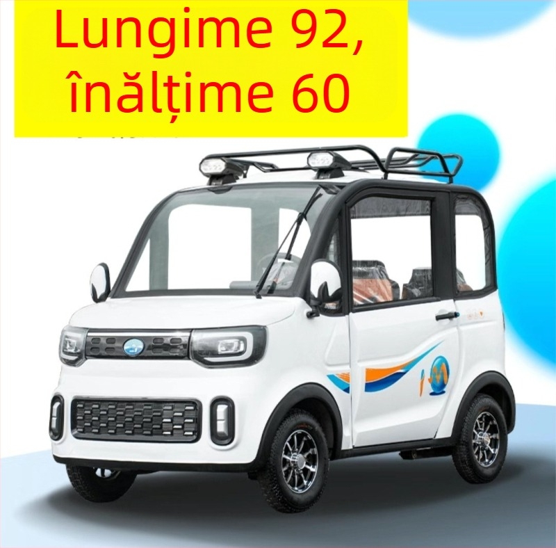 Draperie închisă pentru scuter electric destinat persoanelor în vârstă, cu plasă antipolen și antițânțari – pentru modele electrice cu trei sau patru roți
