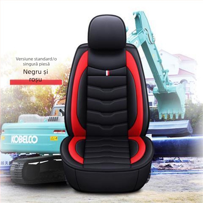 Husă de scaun pentru excavator – model universal, compatibilă cu Caterpillar, Kobelco, Hitachi, Sumitomo, Sany, Doosan, Daewoo și XCMG