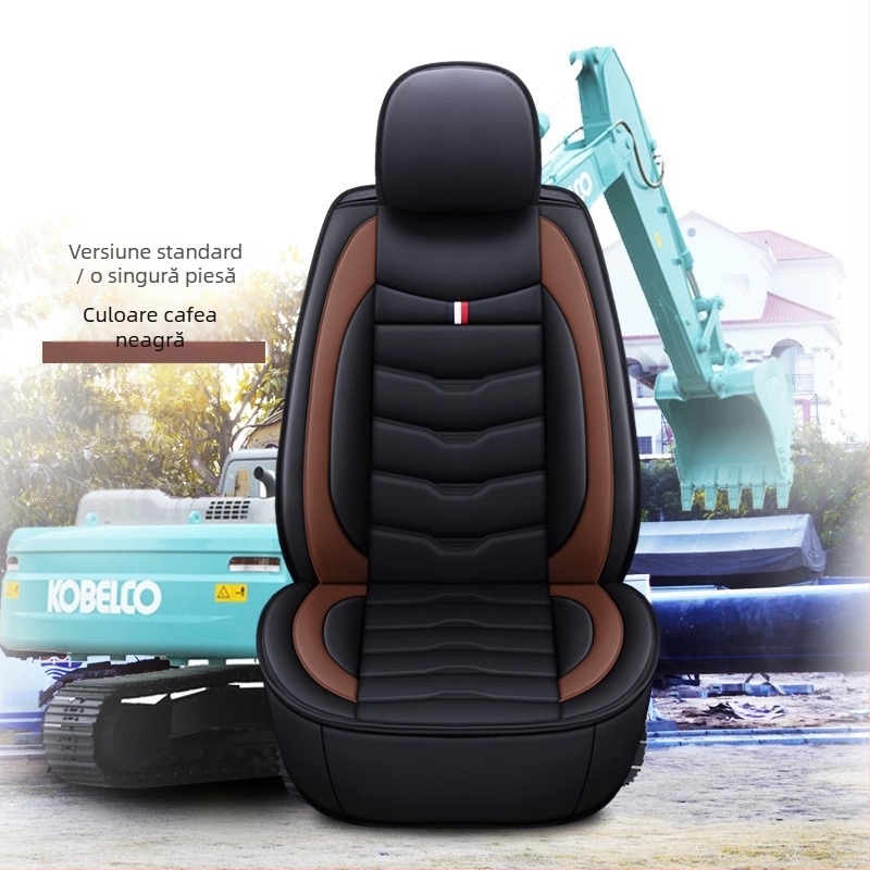 Husă de scaun pentru excavator – model universal, compatibilă cu Caterpillar, Kobelco, Hitachi, Sumitomo, Sany, Doosan, Daewoo și XCMG