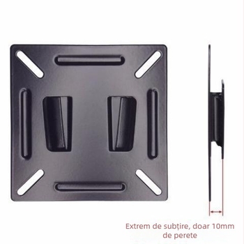 Suport LCD monitor pentru perete C11 cu gaură de blocare, braț din fier, capacitate 11–15 kg