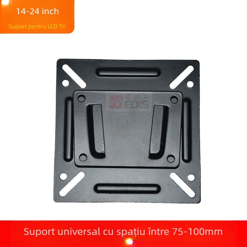 Suport LCD monitor pentru perete C11 cu gaură de blocare, braț din fier, capacitate 11–15 kg