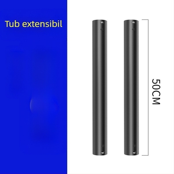 Suport TV pentru plafon cu tijă telescopică – suport de agățare pentru tavan – Model: Tijă de extensie mică