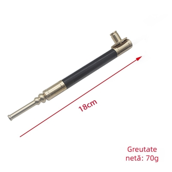 Narghilea din metal, design tradițional, fără personalizare, neimportată