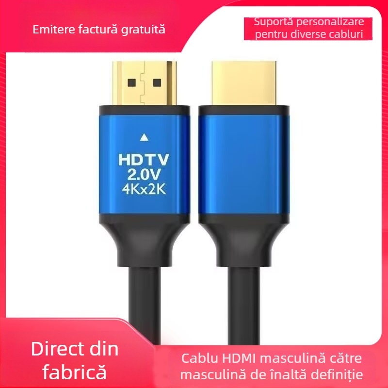 Cablu HDMI 2.0 pentru PC — conector HDMI Type D, potrivit pentru computer personal, OEM disponibil
