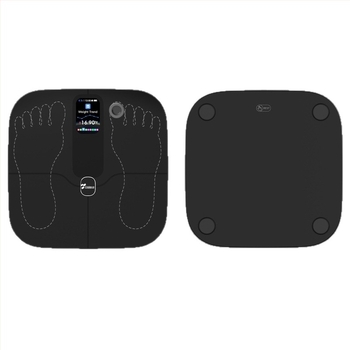 Cântar de grăsime corporală cu recunoaștere a amprentei talpii, WiFi și Bluetooth, încărcare Type-C, 4 senzori