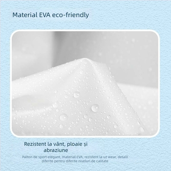 Impermeabil EVA de unică folosință pentru adulți, poncho de drumeție în stil desen animat, grosime a țesăturii 0.03