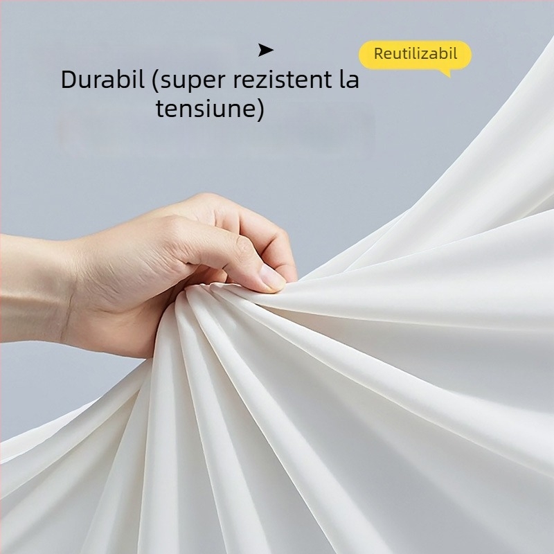 Pelerină de ploaie PEVA, de unică folosință, pentru adulți, lungă, pentru drumeții și activități în aer liber; material EVA 90 g