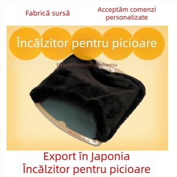 Papuci de casă USB cu încălzire multipunct pentru picioare — unisex, velur la exterior, talpă din plastic