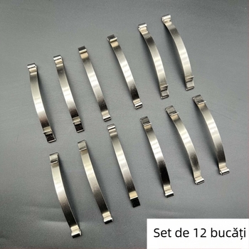 Rulment inferior pentru uși glisante, placă din oțel mangan, pentru dulap sau ușă de sticlă la balcon