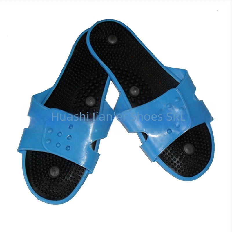 Pantofi de masaj cu impuls electric | Material EVA | Alimentare USB/Baterie/Încărcabil/AC | Control prin cablu, tip PC