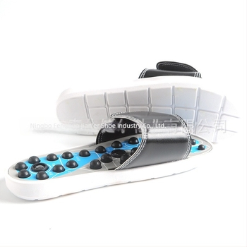 Pantofi de acupresiune cu mingi de masaj pentru talpă, alimentare USB, funcție de temporizare, control de tip PC, Jianer, 2018