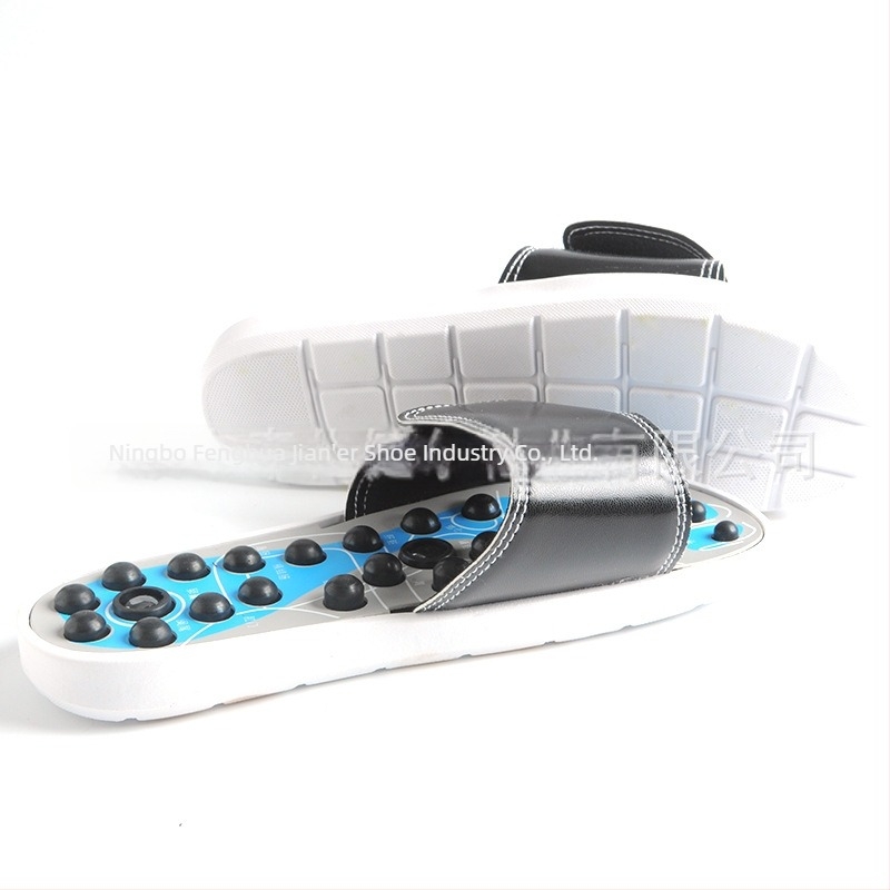 Pantofi de acupresiune cu mingi de masaj pentru talpă, alimentare USB, funcție de temporizare, control de tip PC, Jianer, 2018