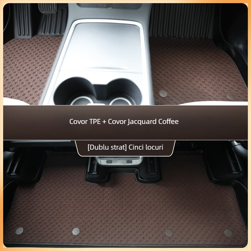 Covorașe auto Fort Chi pentru picioare – TPE, pentru mașini speciale, acoperire totală