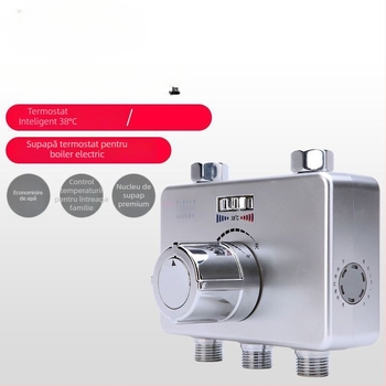 Boiler electric pentru apă cu termostat inteligent și robinet de duș termostatic | temperatură constantă | certificare CE